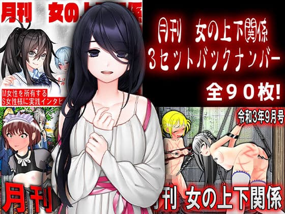 月刊 女の上下関係 3セットバックナンバー
