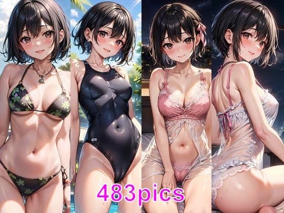 いつの間にか美少女になっていた幼なじみと付き合うことになったCG集