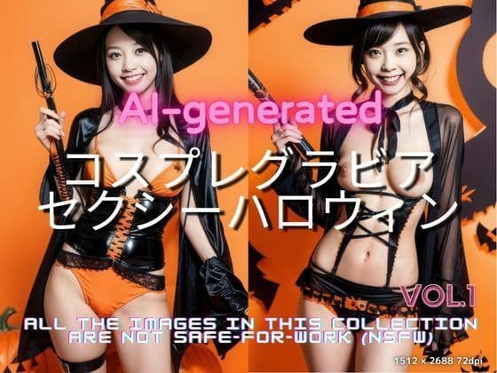 誘惑のハロウィンナイト:セクシーランジェリーコスプレ集 Vol.1