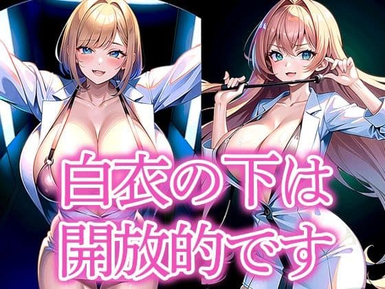 白衣の下は開放的です