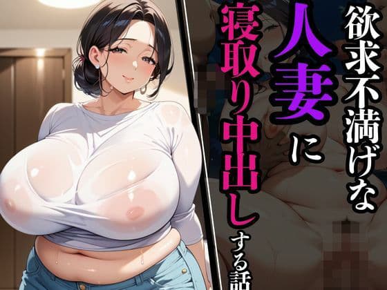 欲求不満げな人妻に寝取り中出しする話