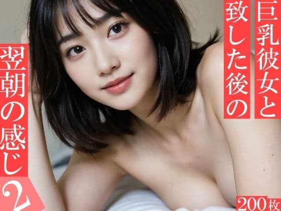 巨乳彼女と致した後の翌朝の感じ2 〜たわわ爆乳おっぱいたちの寝起きの柔らかい雰囲気〜