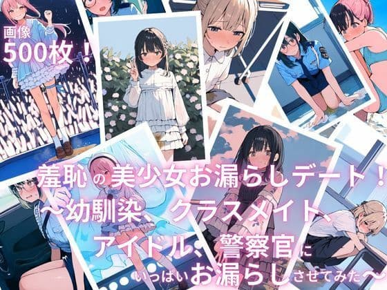 羞恥の美少女お漏らしデート！〜幼馴染、クラスメイト、アイドル、警察官にいっぱいお漏らしさせてみた〜