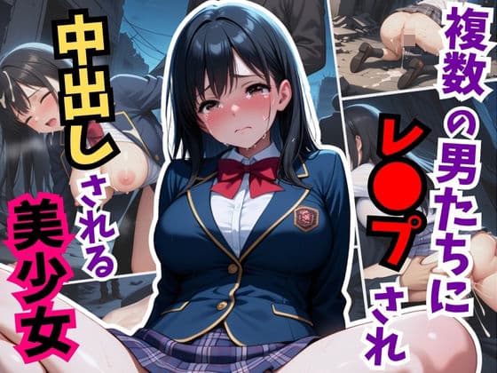 複数の男たちにレ●プされ 中出しされる美少女
