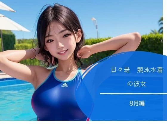 日々是競泳水着の彼女【8月】