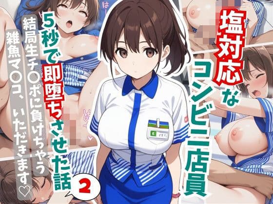 塩対応なコンビニ店員を5秒で即堕ちさせた話2