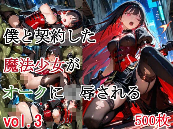 僕と契約した魔法少女がオークに凌●される vol.3