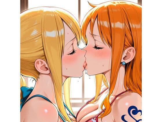 【R-18】ルーシィ・ハートフィリア×ナミ 55枚