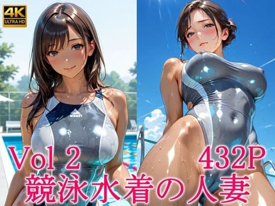 競泳水着の人妻2