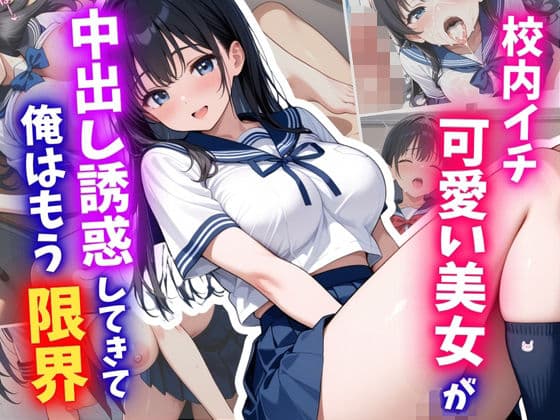 校内イチ可愛い美女が中出し誘惑してきて、俺はもう限界