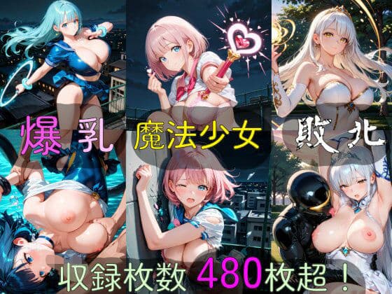 爆乳魔法少女敗北