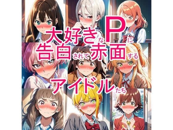 大好きなPに告白されて赤面するアイドルたち