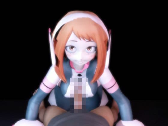 【100円】主観で見るヒロアカの麗日お茶子のフェラチオ宣伝用動画