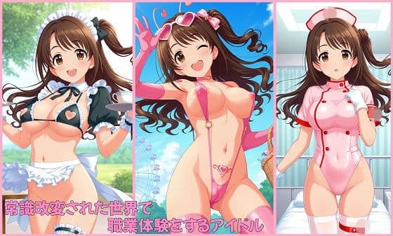 常識改変された世界で職業体験をするアイドル 島〇卯月編