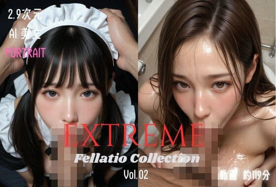 2.9次元AI美女 PORTRAIT EXTREME Fellatio Collection VOL.02 AI SEX 動画集