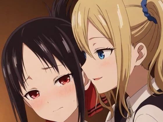 四宮かぐやと早坂愛の百合プレイ
