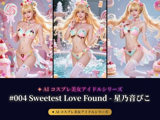 【AIコスプレ美女アイドルシリーズ ＃004】〜Sweetest Love Found / 星乃音ぴこ〜