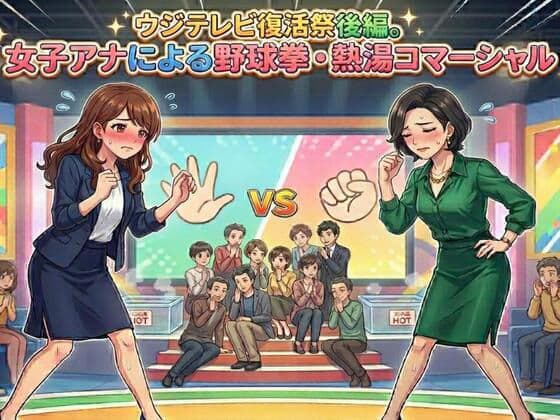 ウジテレビ復活祭後編。女子アナによる野球拳・熱湯コマーシャル