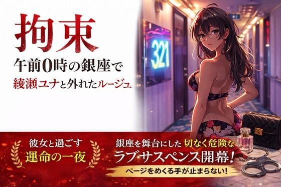拘束 午前0時の銀座で綾瀬ユナと外れたルージュ