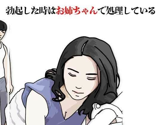 勃起した時はお姉ちゃんで処理している