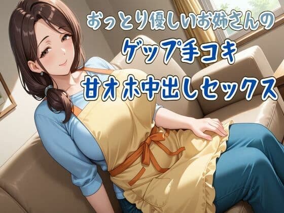 【ゲップ】おっとり優しいお姉さんのゲップ手コキ＆甘オホ中出しセックス